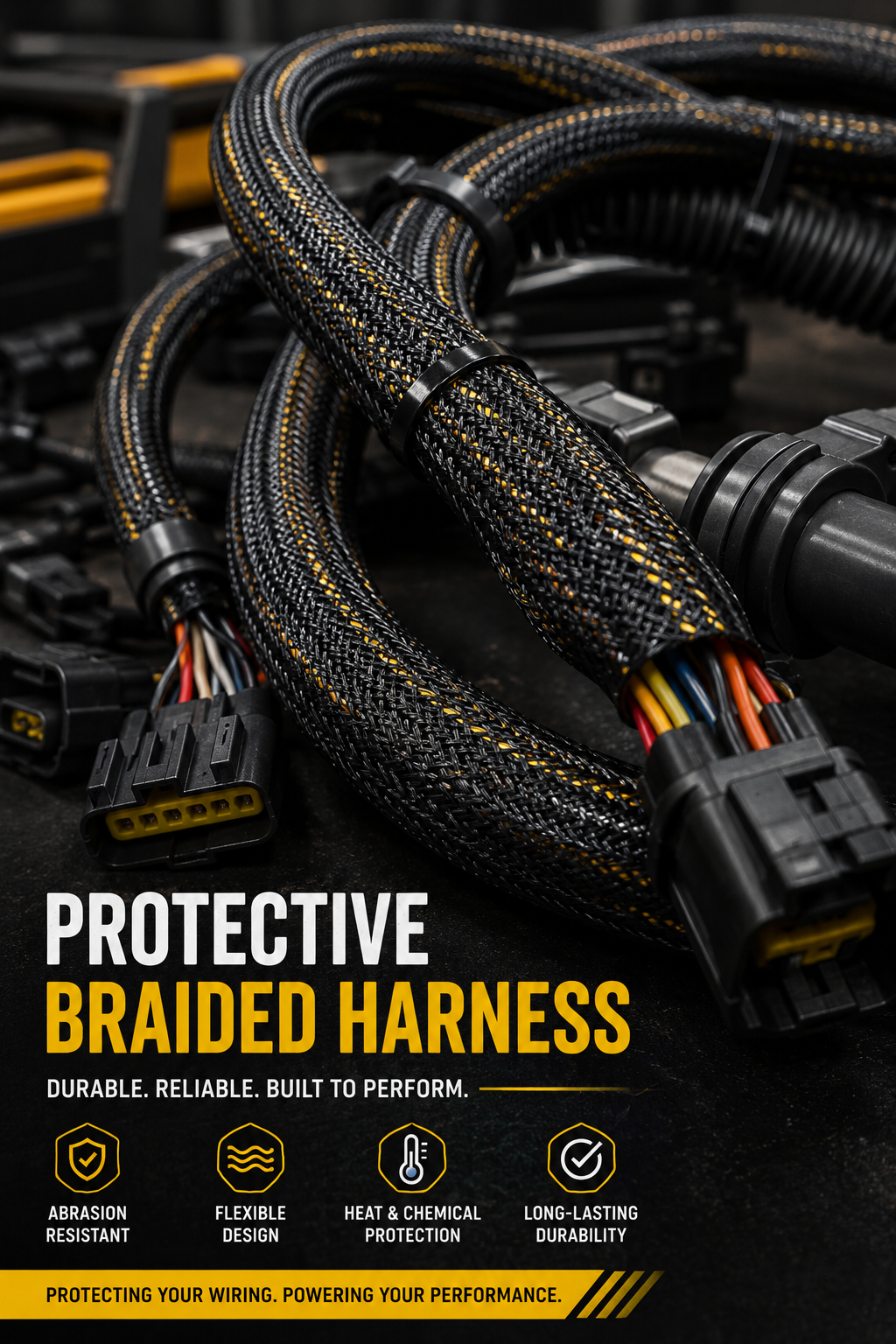 Protective Braided Harness