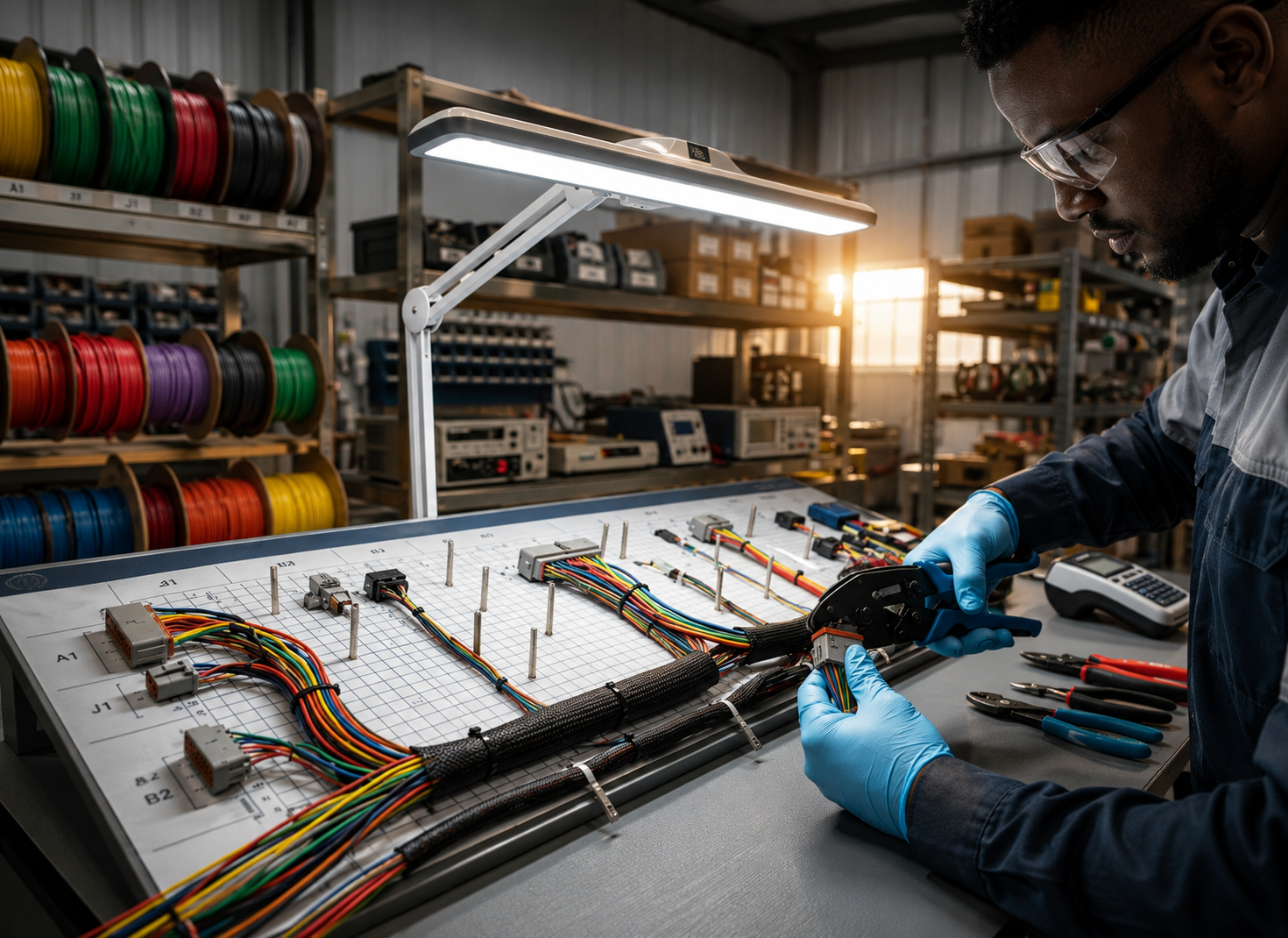 Industrial harness systems